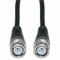 Aish BNC RG58 AU Coaxial Cable Black BNC Male Copper Stranded Center Conductor 25 foot AI622655